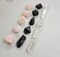 Love & Protection Bundle, Black Tourmaline, Rose Quartz, Quartz Crystal Point